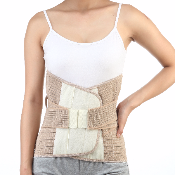 Elastic lumbar support